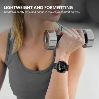 Garmin Forerunner 45/45S armband silikon Svart