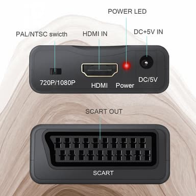 HDMI till SCART omvandlare