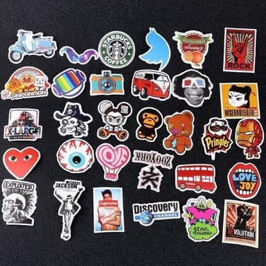 Roliga Klistermärken - 100st MegaPack Stickers / Dekaler