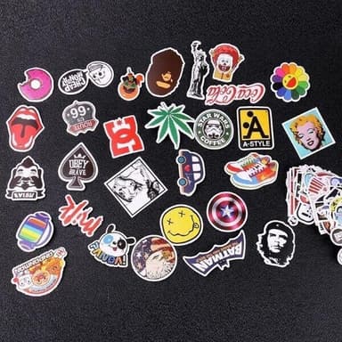 Roliga Klistermärken - 100st MegaPack Stickers / Dekaler