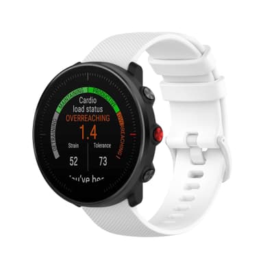 Polar Ignite/Unite armband silikon Vit