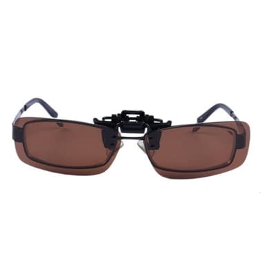 Clip-on solglasögon med UV-skydd - Svarta