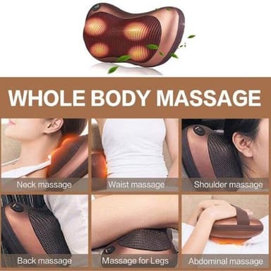 Pemtura Elektrisk Massagekudde / Ryggmassage med värmefunktion