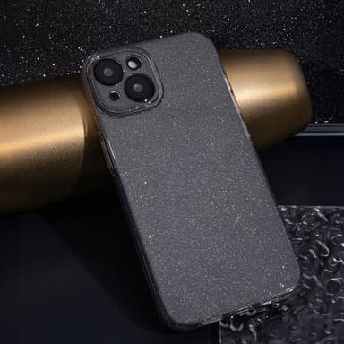 Glittrigt bakskal till iPhone 15 Pro Max