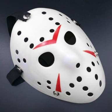 Jason-mask a´la Motorsågsmassakern för Halloween o.d.