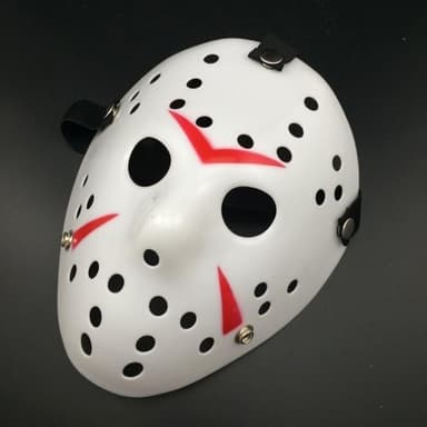 Jason-mask a´la Motorsågsmassakern för Halloween o.d.