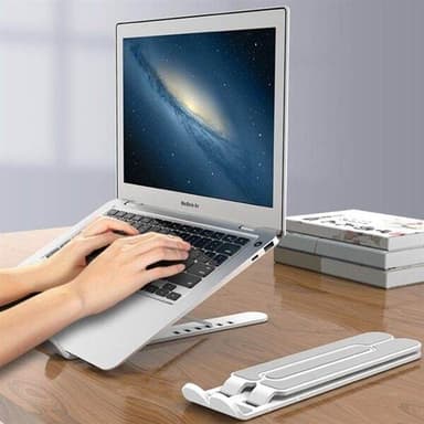 Vikbart ställ för laptop
