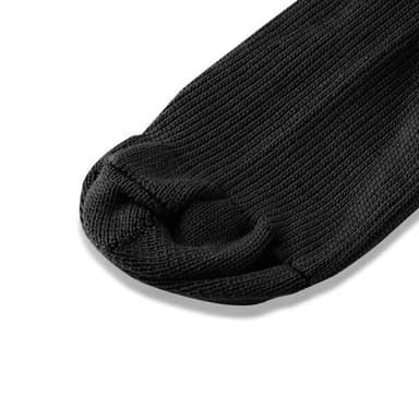 Stödstrumpor av nylon storlek L/XL - Svart