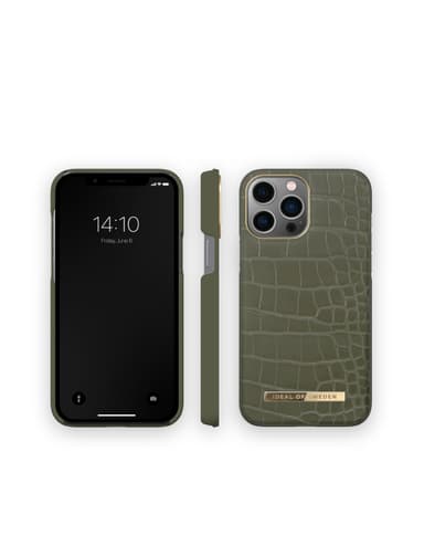 Atelier Case iPhone 12PM/13PM Khaki Croco