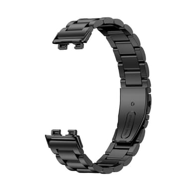Klockarmband för Huawei Band 8/8NFC/9/9NFC Rostfritt stål Svart