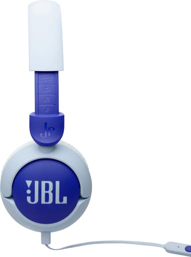 JBL Junior 320 on-ear hörlurar (blå)