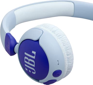 JBL Junior 320BT on ear-hörlurar (blå)