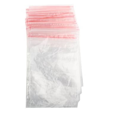 Zip-påsar - 10x15cm - 100-Pack