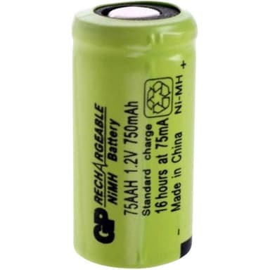 Specialbatteri laddbart 2/3 AA Flat-Top NiMH GP 1.2 V