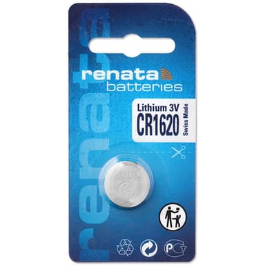 Renata Knappcell CR 1620 3 V 1 st 68 mAh Litium CR1620