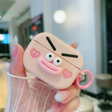 3D Emoji Fodral till AirPods Pro 2 - Rosa
