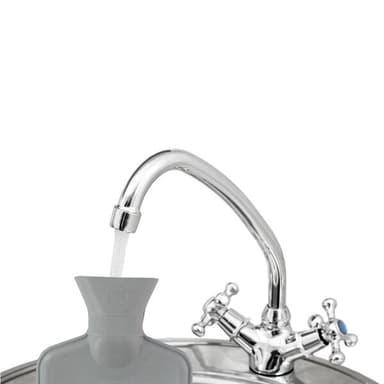 Varmvattenflaska med stickat fodral 1,7L