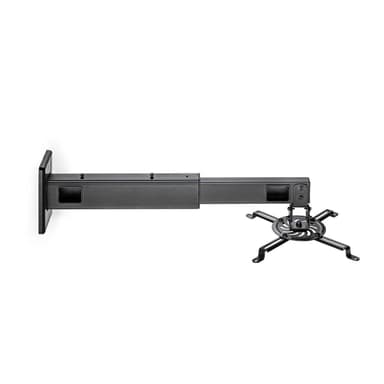 Nedis Projektor Fäste | Fullständigt justerbar | 15 kg | Roterbar | Går att tilta | Stål | Svart