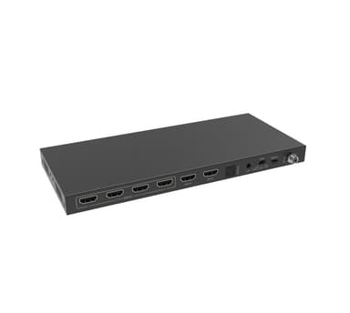 NÖRDIC 4K HDMI 2.0 Matrix 4x2 switch med Extractor Toslink & Stereo EDID HDR Dolby ARC