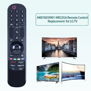 TV fjärrkontroll Ersättning för AKB76039901 För LG TV