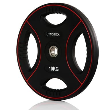 Gymstick Pro Pump Set Disc, Viktskivor gummerade 10 kg