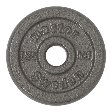 Master Fitness Skolvikt 25 mm, Viktskivor järn 1,25 kg