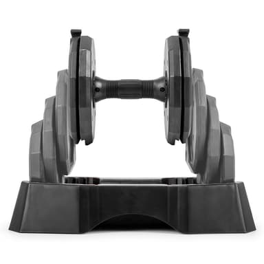 Gymstick Quick-Lock Dumbbell 4,5 - 22,5 kg (Single), Justerbar Hantel