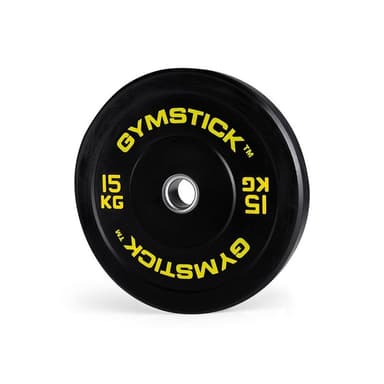 Gymstick Bumper Plate, Viktskivor bumper 15 kg