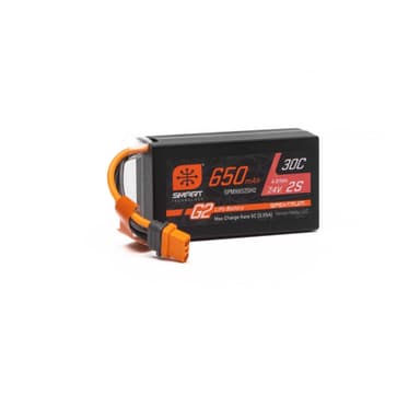 2s  650mAh - 30C - Spektrum LiPo HC G2 IC2