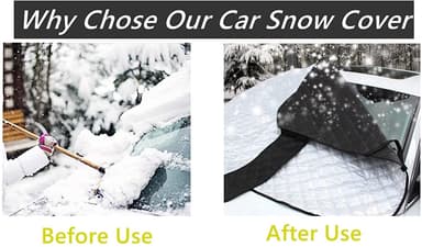 Vindruteöverdrag till bilen / snöskydd / frostskydd för framruta