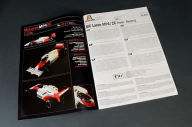 ITALERI 1:12 - McLaren MP4 2C F1 - Prost/Rosberg