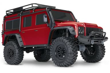 Traxxas TRX-4 Land Rover Defender Röd 1/10 RTR