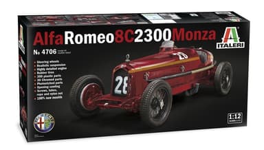 ITALERI 1:12 - Alfa Romeo 8C 2300 Monza