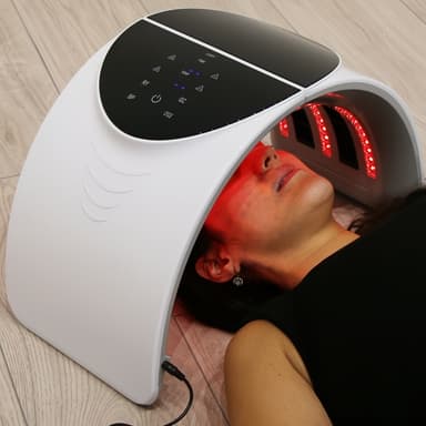 LED-ljusterapimaskin med 7 olika ljus