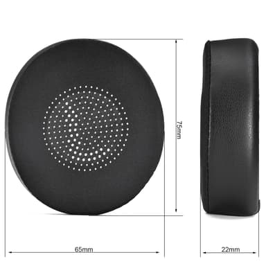 Cooling Gel-öronkuddar för Jabra Elite 45h Evolve2 65 UC
