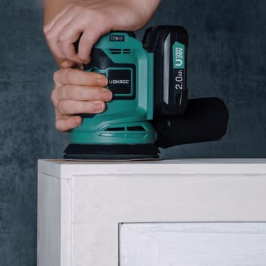 VONROC Excentrisk slipmaskin 20V | Exkl. Batteri och laddare