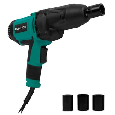 VONROC Mutterdragare 950W – 600Nm | Inkl. 4 hylsor