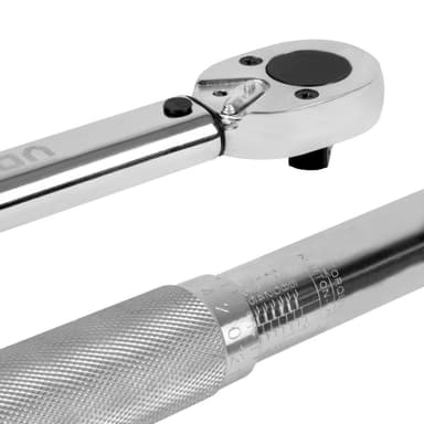 VONROC Momentnyckel ¼” – 265mm – 5-25Nm | Inkl. set med bits - 12st