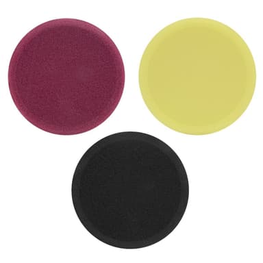 VONROC Poleringssvamp - startset – 150mm – 3st