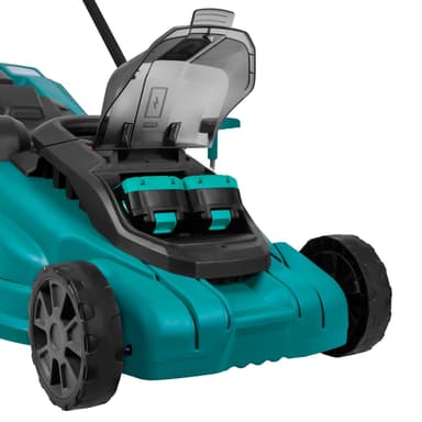 VONROC Gräsklippare 40V – 4.0Ah – 38cm - central höjdjustering| Inkl. 2x 4,0Ah batterier och dubbla snabbladdare