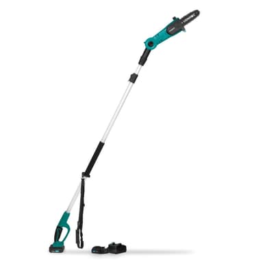 VONROC Teleskopisk motorsåg 20V -2.0Ah  | Inkl. 2 Batterier och snabbladdare