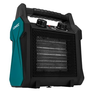 VONROC Elektrisk värmefläkt – 2000W/3000W – Keramisk