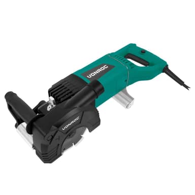 VONROC Pro Betongspårfräs – 2400W – 150mm – 3-i-1 blad | Inkl. Adapter för dammsugare
