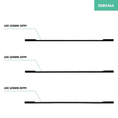 VONROC Sågblad till figursåg – 30st. |För figursåg SS501AC och universellt användande