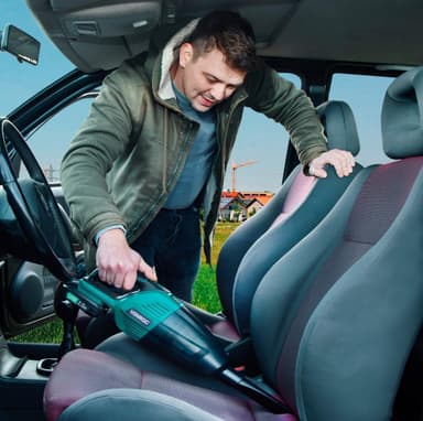 VONROC Kraftfull batteridriven dammsugare 20V | Exkl. batteri och snabbladdare