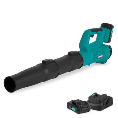 VONROC Batteridriven Lövblås 20V – Axial design | Inkl. 2x 2.0Ah batterier och laddare