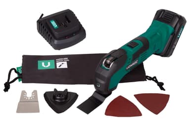 VONROC Oscillerande multiverktyg 20V – 2.0Ah | Inkl. batteri och laddare