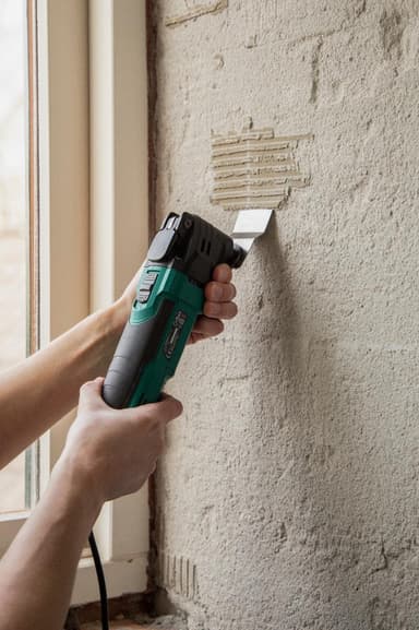 VONROC Oscillerande multiverktyg 300W | Inkl. 6 tillbehör och verktygspåse