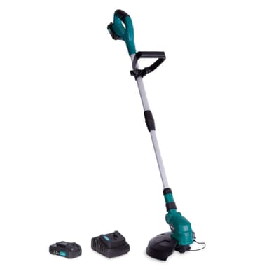 VONROC Grästrimmer 20V  - 2.0Ah| Inkl. 2 batterier och snabbladdare
