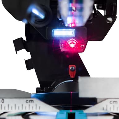 VONROC Kap och geringssåg 2200W - Ø216mm – kompakt | Med laser och LED